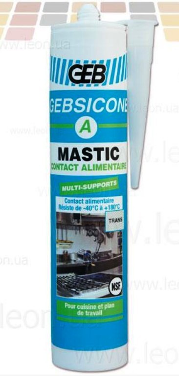 Харчовий герметик GEB Silicone Special Alimentaire